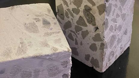 Recycled Glass is key to Space Age Concrete's Lightweight Precast Concrete
