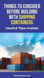 Things to Consider Before Building a Shipping Container House