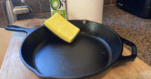 How to Properly Clean a Cast Iron Skillet in 4 Easy Steps