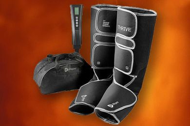 This heated calf and foot massager could help improve poor circulation