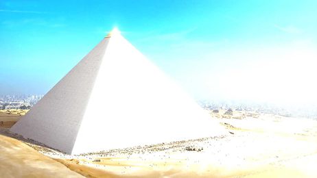 The Shining Ones: Did the Egyptian pyramids produce reflections that illuminated other sacred sites?
