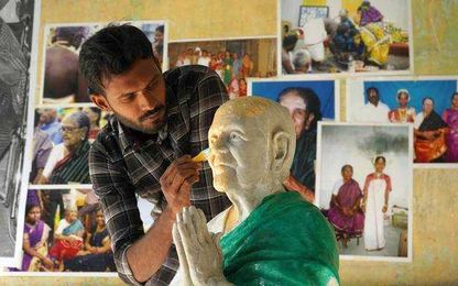 Building life-size statues in memory of loved ones