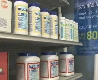 Swimming pool chlorine tablets may become scarce, costly