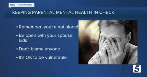 Parental mental health: Experts say self-evaluation, getting help when needed are critical