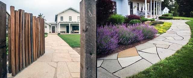 Top 60 Best Stone Walkway Ideas