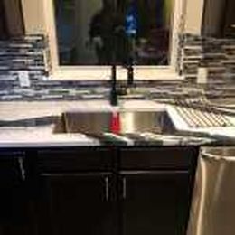 Counter tops and tile splash
