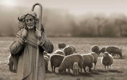 The Shepherd searches for his sheep!