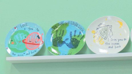 Paint your own pottery at Color Me Mine