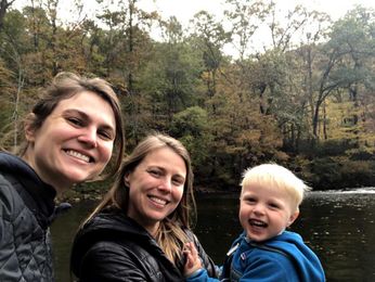 TU moms share and learn about the outdoors from their kids