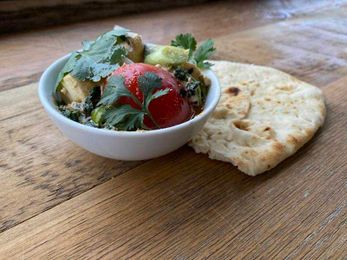 Cast Iron Kate: Spiced cream spinach stew a warm, savory vegetarian option