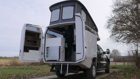Cabineer Truck Campers Are Made With Eco-Friendly Fibers And Cork
