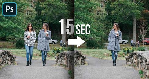 Learn In 15 Seconds How To Remove Any Object From Your Image In Photoshop