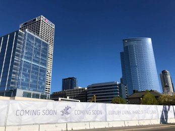 Equipment arrives onsite as Couture work moves forward