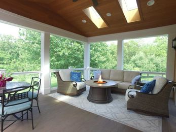 Bring The Outdoors In With These Screened-In Porch Interior Design Ideas