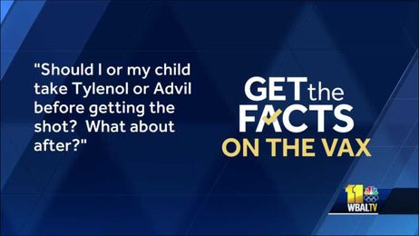 Get the facts: Take Tylenol or Advil before/after getting the shot?