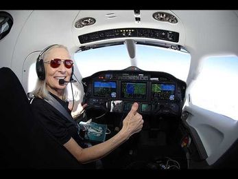 How Ferry Pilot Margrit Waltz Completed 900 Ocean Crossings