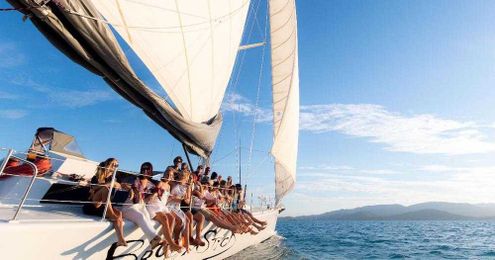 Hire your own private yacht and sail the Whitsundays from $220pp per day