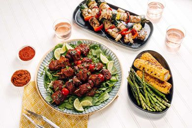 Welcome grilling season with kebabs