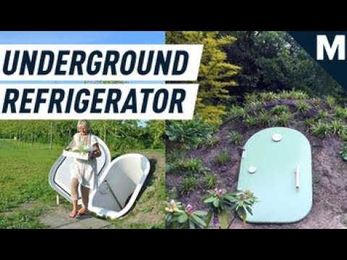 Groundfridge Is A Sustainable 'Pop Up Cellar' That Naturally Cools Your Food