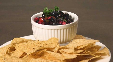 This blueberry salsa will blow your mind