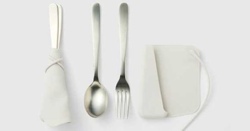 What do you think of Muji's new sustainable cutlery cover?