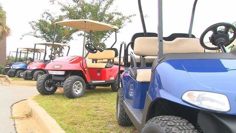If you're driving a golf cart this summer, remember the rules