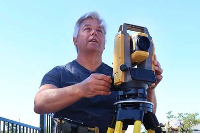 Physics teacher pivots to land surveying for next chapter