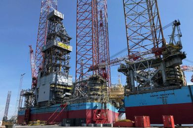 The Last Job For A Drillling Rig Before It Can Become A Spaceport