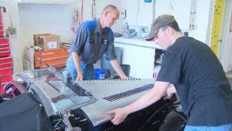Auto body shop looking to train a new generation on older collector cars
