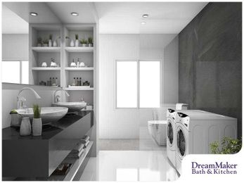 Things to Know When Adding a Washer & Dryer to a Bathroom