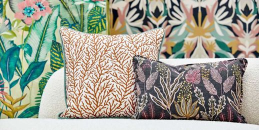 10 Splashy Flora and Fauna Patterns For Adorning Chairs, Walls, and More