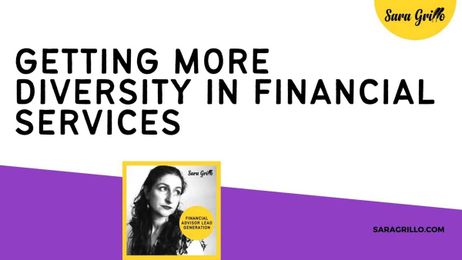 Getting more diversity in financial services is about taking more action!