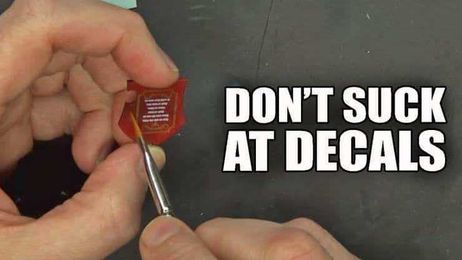 How to Apply Transfers & Decals To Miniatures