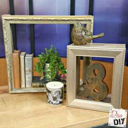 Easy Photo Frame Shadow Boxes: How to Display Your Treasures