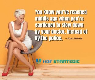 You Know You've Reached Middle Age