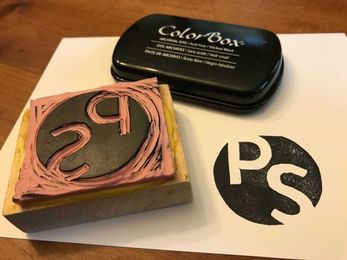 Make a custom rubber stamp to leave your mark on everything