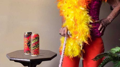 "Granfluencers" are hawking Flamin' Hot flavored Mountain Dew