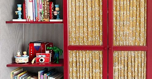 An Easy DIY To Upgrade Your IKEA Billy Bookcase Into a Stylish Toy Storage Unit