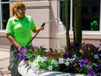 Landscaper finds profitability with fee-for-service watering