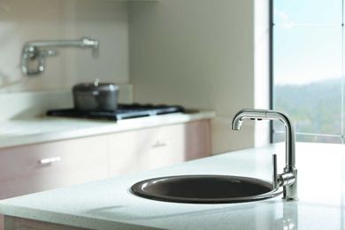 Don’t wait around if you want to install a round bar sink