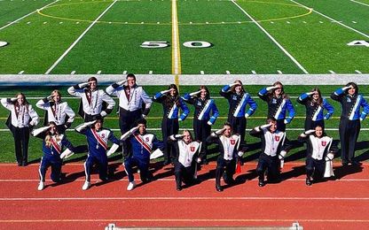 What it means to lead the show as a high school drum major