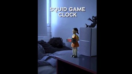 Artists imagine what Squid Game inspired alarm clock may look like. Watch