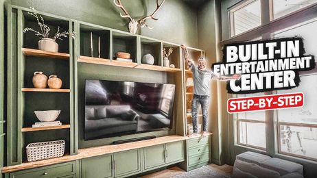 Making a Built-In Entertainment Center
