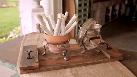 How to make your own pallet serving tray (video tutorial)