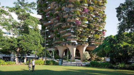 'World's greenest residential building' cut down to size