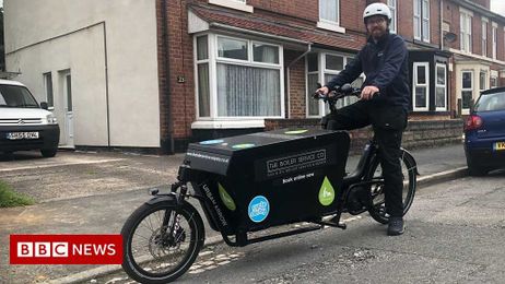 The plumber giving 'white van man' an eco-makeover