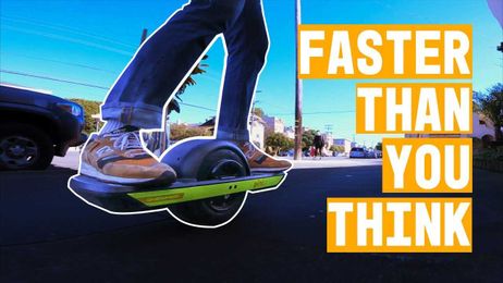 Onewheel Pint X Beats Bike Time!