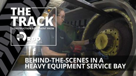 Go Behind the Scenes with a Tour of a Heavy Equipment Service Bay