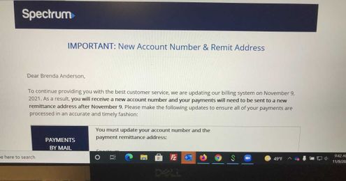 Spectrum 'Action Required' email: What you need to know