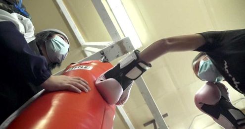 Boxing club teaching Native American women safety and self-confidence